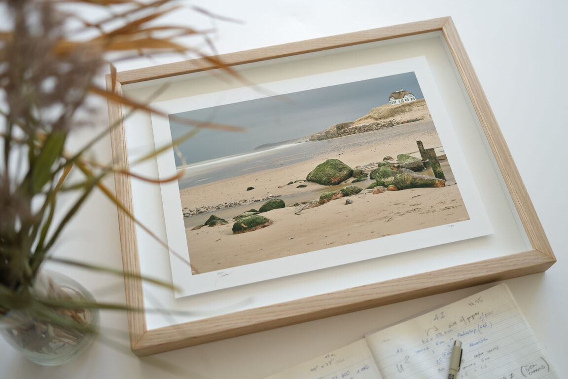 Grønne Sten ved Kysten i Jylland A3(edition 6/500) Matt FineArt smooth