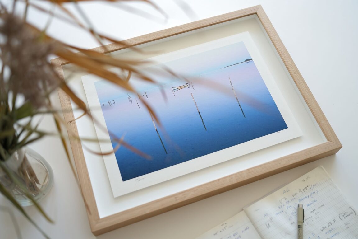 Lugten af Barndom A3(edition 2/500) on Bamboo matt